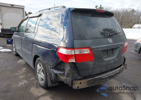 2007 Honda Odyssey Ex-L z USA, uszkodzony, nr VIN 5FNRL38797B077530